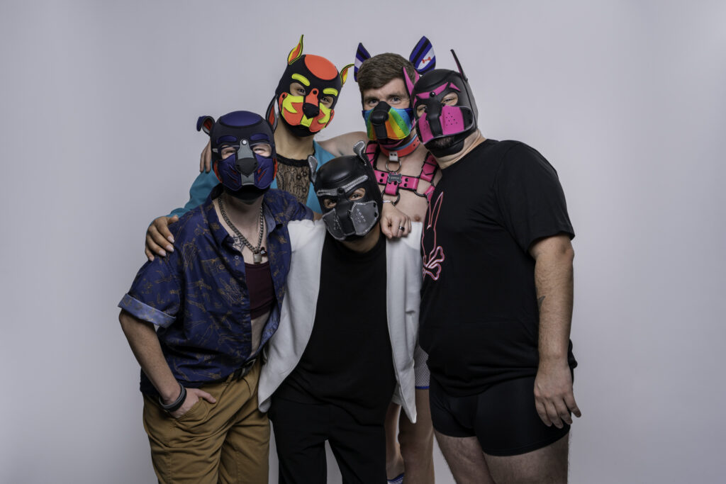 The AZ Puppy Contest 2024 contestants, (back row, left to right) Pup Lexxi & Pup Stitch and (front row) Pup Ace, Pup Wammy, and Pup Nightingale.